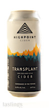 Highpoint Cider Transplant New England Style Semi-Dry Cider
