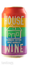 House Wine NV Rainbow Edition Rosé Bubbles Washington