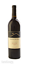 Monte De Oro 2019 Estate Grown Zinfandel