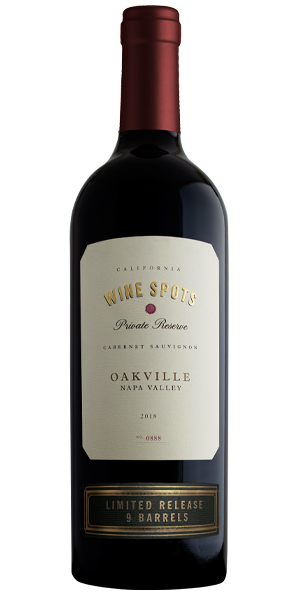 ワイン WINE SPOTS 2021 Cabernet Sauvignon Wine Spots 2023 Private Reserve Cabernet Sauvignon Oakville Napa