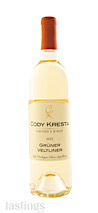 Cody Kresta Vineyard And Winery 2023 Gruner Veltliner, Lake Michigan Shore