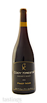 Cody Kresta Vineyard And Winery 2021 Pinot Noir, Lake Michigan Shore